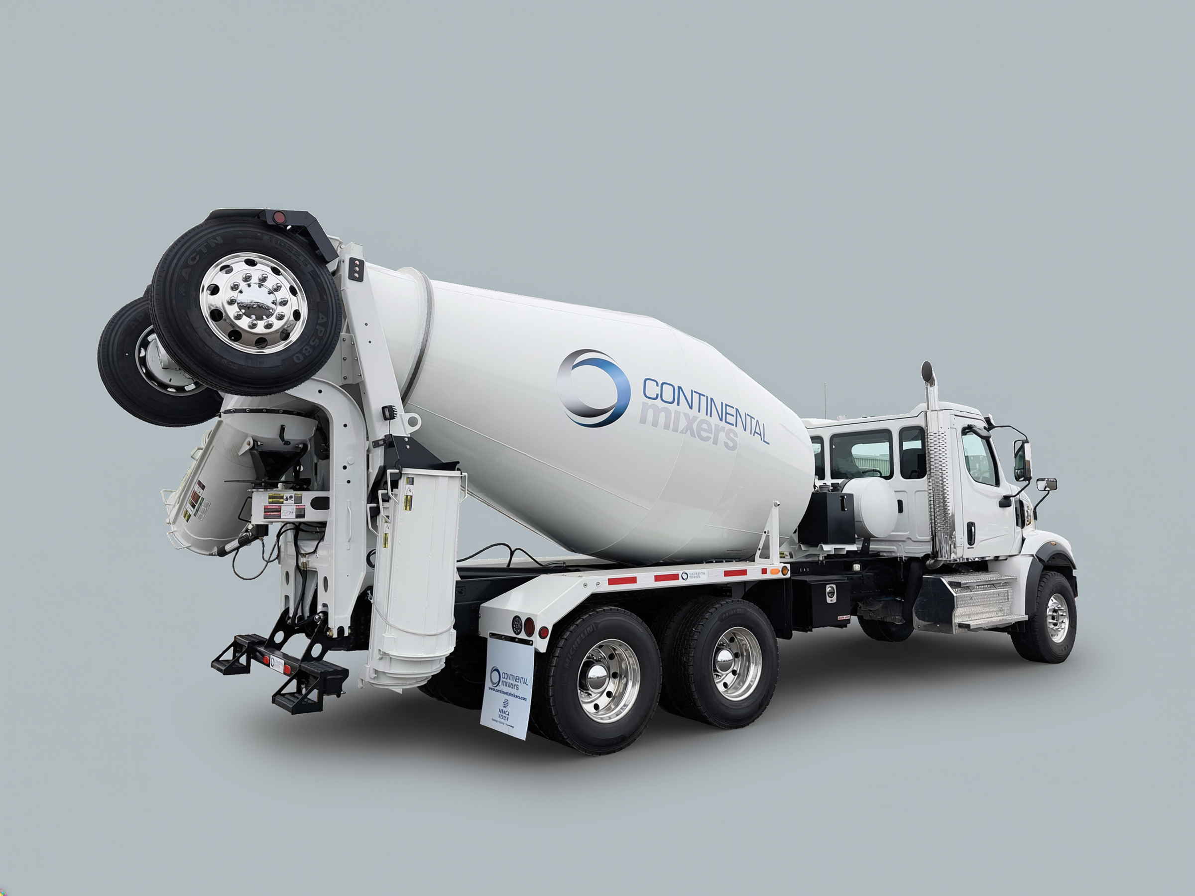 Continental BridgeSaver ready-mix mixer exhibit