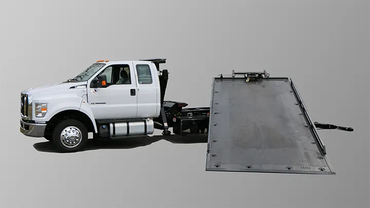 Dynamic Radius rotating flatbed